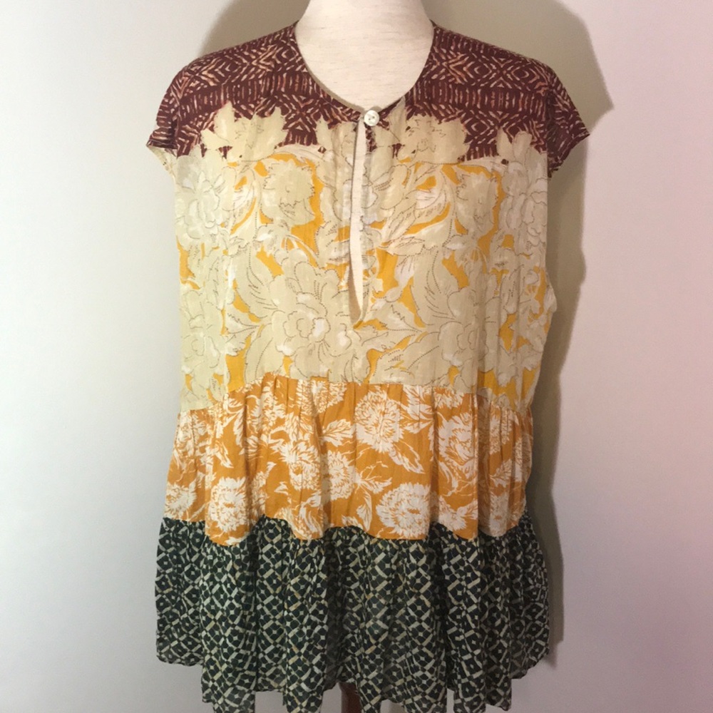 Free people babydoll top!